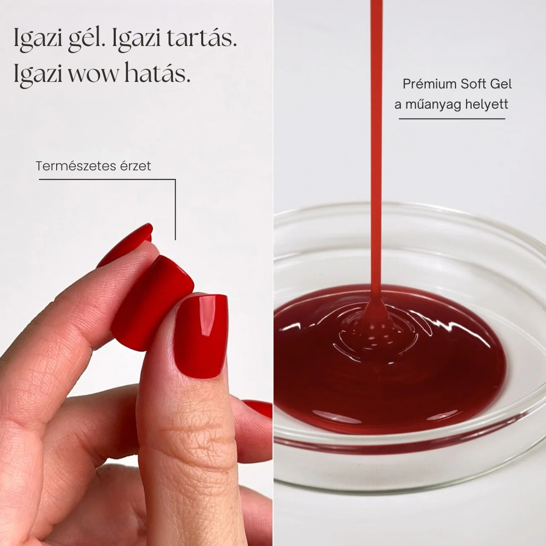 Keslian Prémium Soft Gel Press-On Műkörmök