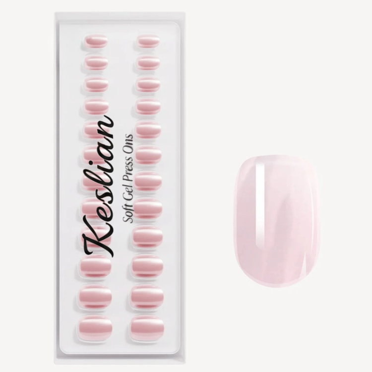 Jetset Extra Short Square Soft Gel Press Ons