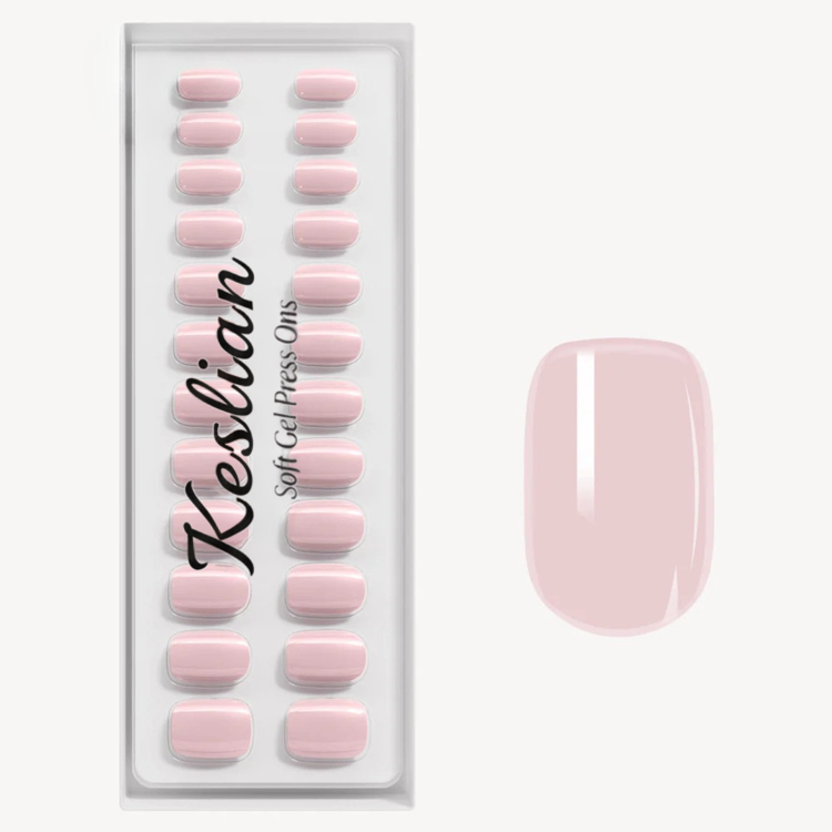 Ballerina Short Square Soft Gel Press Ons