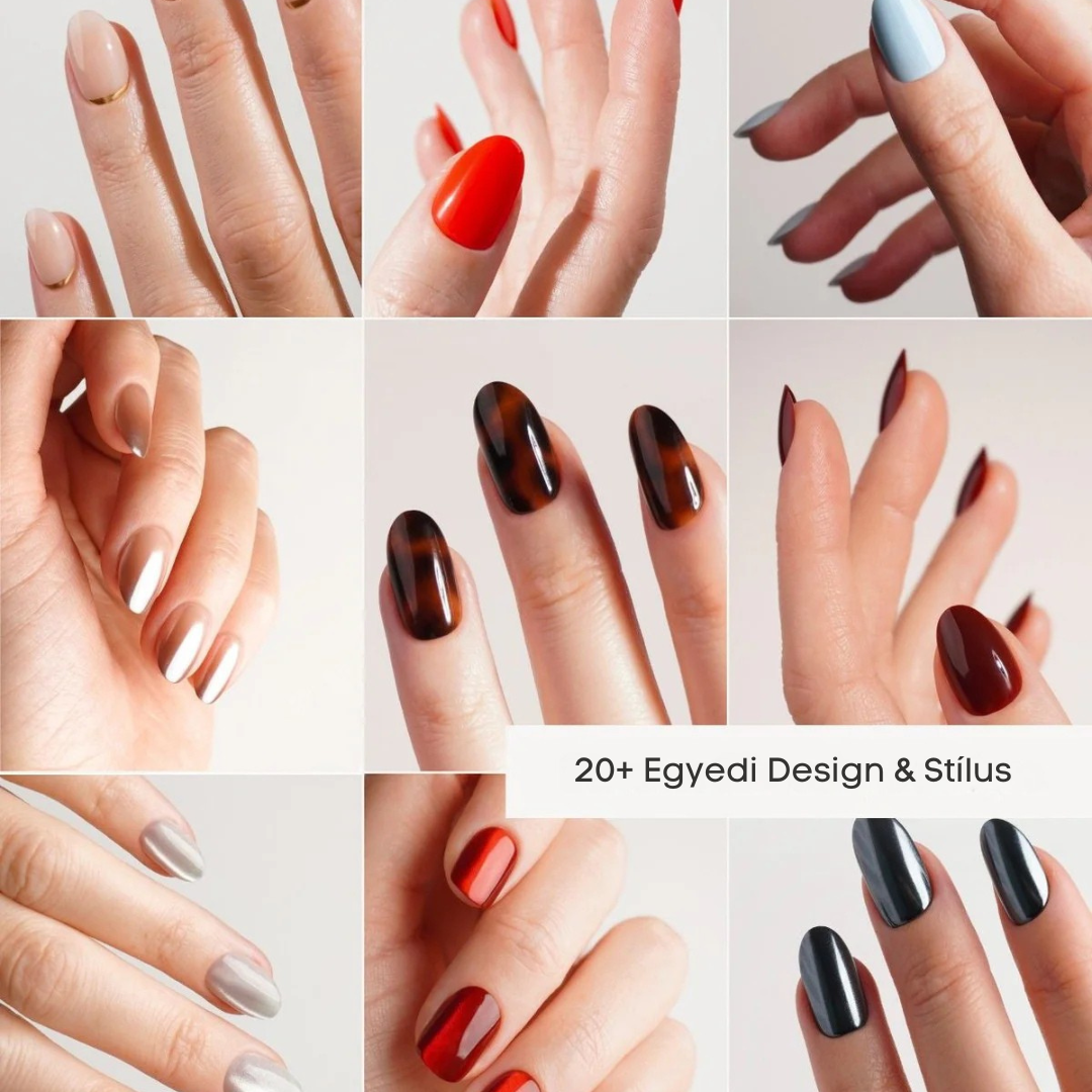 Keslian Prémium Soft Gel Press-On Műkörmök