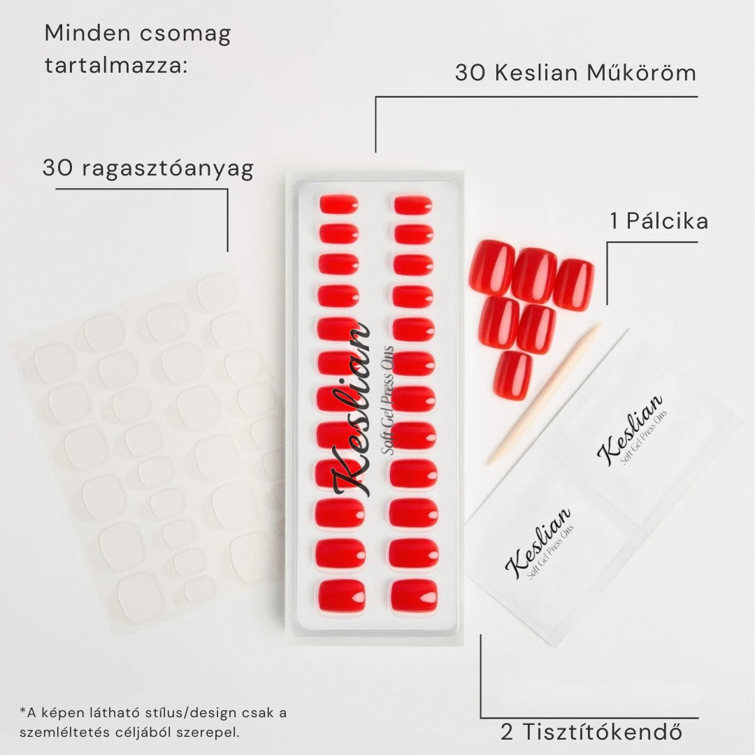 Baby Blue Short Round Soft Gel Press Ons